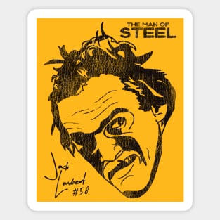 Jack Lambert 'The Man of Steel' Magnet